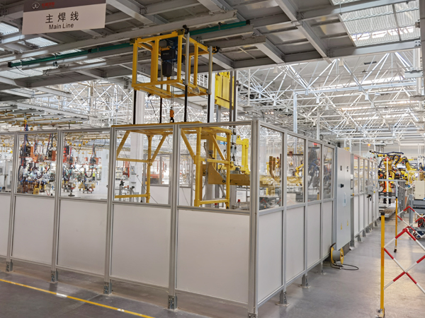 車(chē)間鋁型材圍欄 車(chē)間鋁型材圍欄